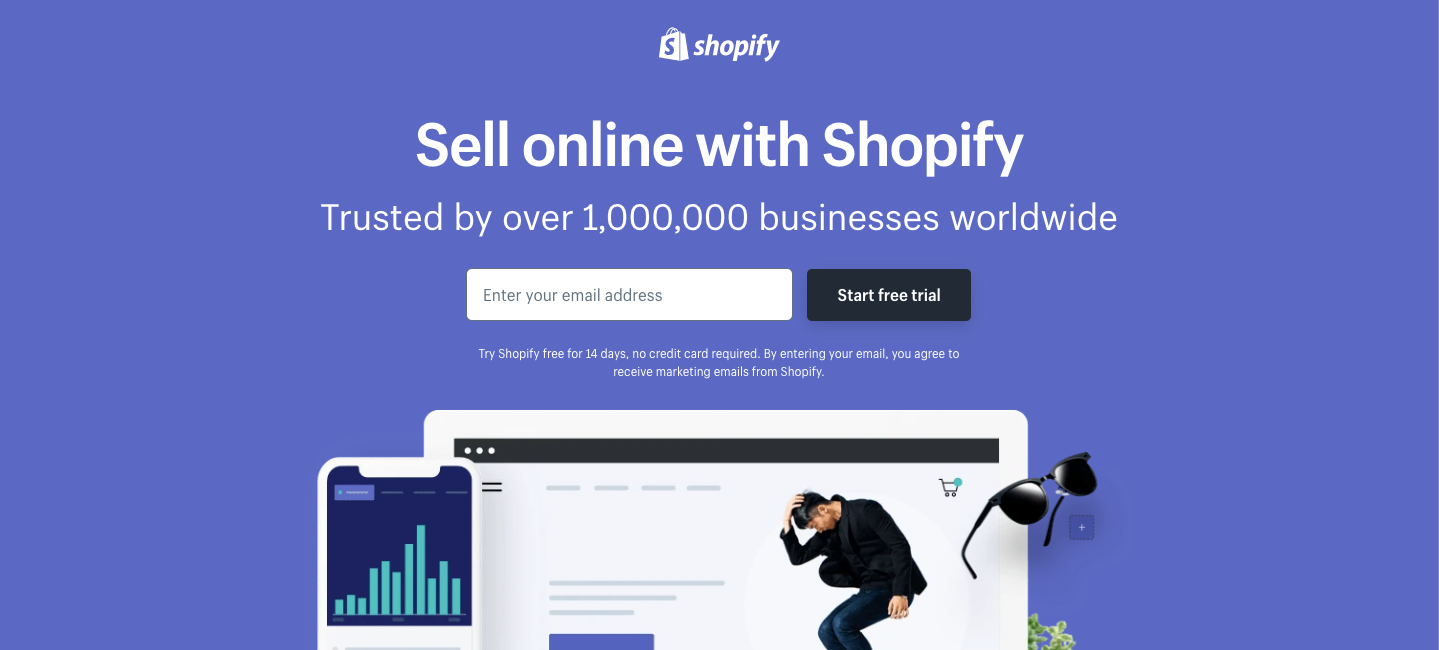 Kostenlose Shopify-Testversion