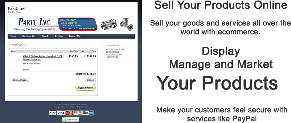 Configuration d'un site Web de commerce électronique